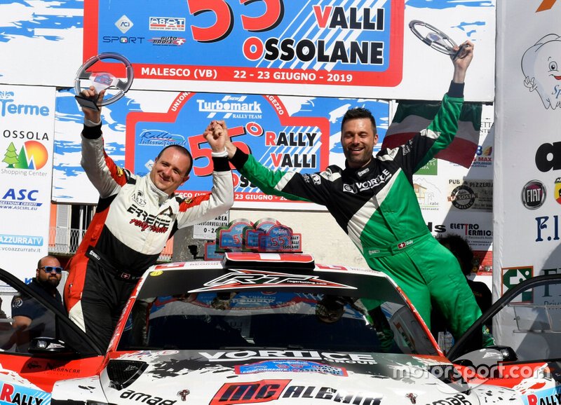 Marco Menchini, Ivan Ballinari, Skoda Fabia R5, Lugano Racing Team