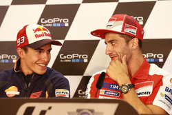 Marc Marquez, Repsol Honda Team e Andrea Iannone, Ducati Team