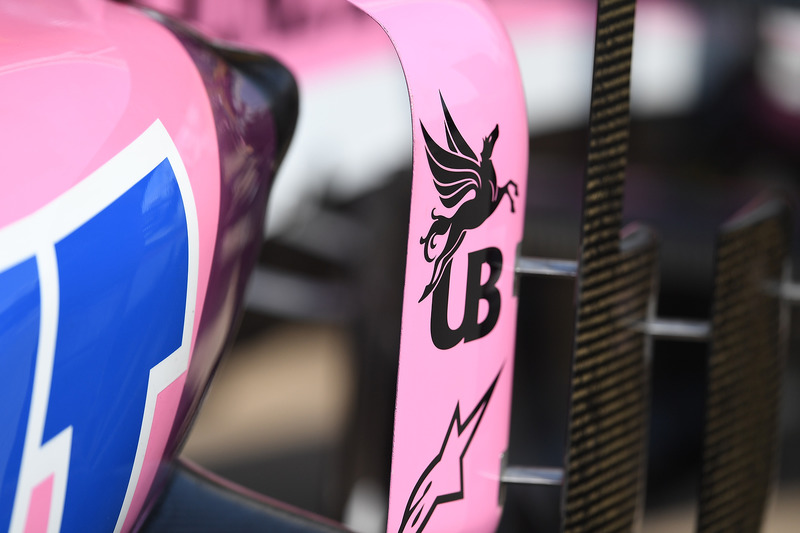 Force India VJM11 barge board detail