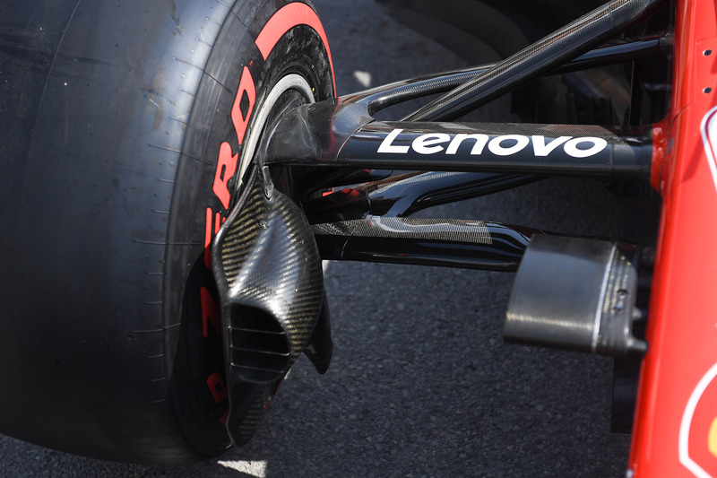 Ferrari SF71H conducto de freno delantero