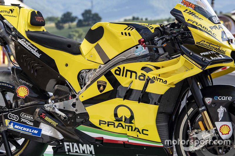 Ліврея Lamborghini команди Pramac Racing