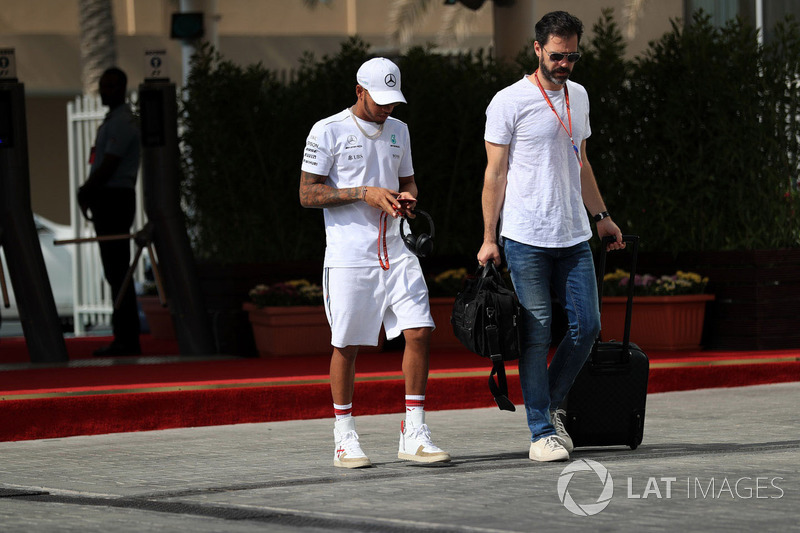 Lewis Hamilton, Mercedes AMG F1 y Marc Hynes