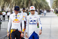 Max Verstappen, Red Bull Racing ve Pierre Gasly, Scuderia Toro Rosso