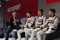 Derek Warwick, Dan Ticktum, Harrison Scott ve Max Fewtrell ve Henry Hope-Frost, Autosport Stage