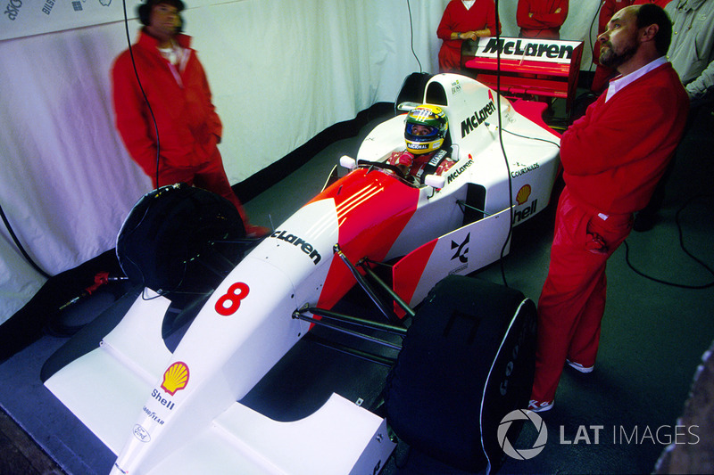 Айртон Сенна, McLaren MP4/8 Ford