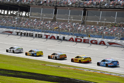 Single-File-Racing in Talladega