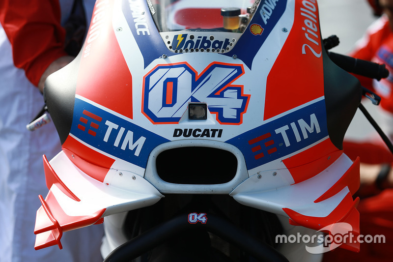 Вінглети Ducati, 2016 рік