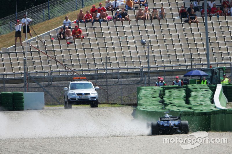 Accident pour Nico Rosberg, Williams FW28