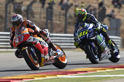 Marc Marquez, Repsol Honda Team en Valentino Rossi, Yamaha Factory Racing