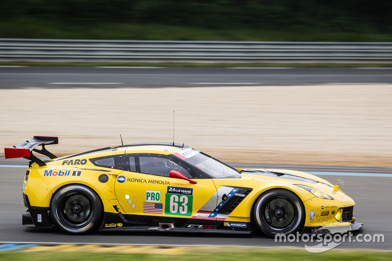 52: #63 Corvette Racing Chevrolet Corvette C7-R: Jan Magnussen, Antonio Garcia, Ricky Taylor