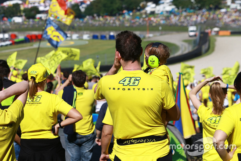 Fans van Valentino Rossi, Yamaha Factory Racing