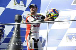 Podium: winnaar Cal Crutchlow, Team LCR Honda