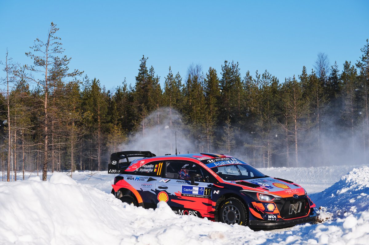 Thierry Neuville, Martijn Wydaeghe, Hyundai Motorsport Hyundai i20 Coupe WRC.
