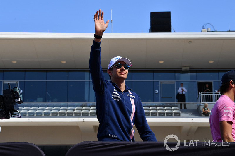 6. Esteban Ocon, Sahara Force India F1