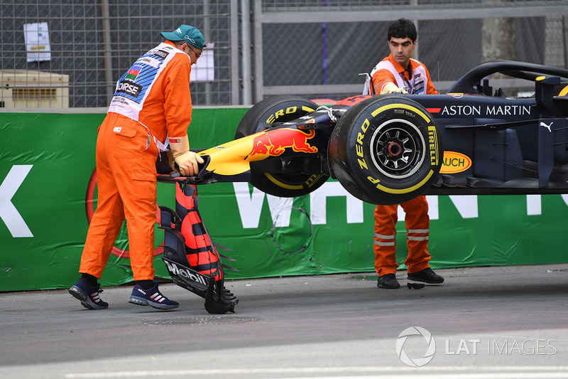 Розбита машина Макса Ферстапена, Red Bull Racing RB14