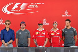 Ніко Росберг, Фернадо Алонсо, McLaren, Кімі Райкконен, Себастьян Феттель, Ferrari, Дженсон Баттон