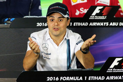 Felipe Massa, Williams en la conferencia de prensa FIA