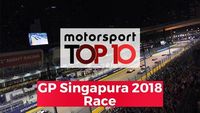 Top 10 Highlights Race | GP Singapura 2018