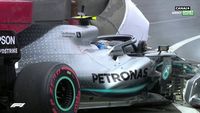 La pole pour Verstappen après le crash de Bottas