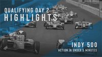 Les meilleurs moments du dernier jour des qualifs à Indy 500