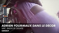 Adrien Fourmaux surpris lors de la troisième spéciale