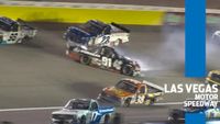 Colby Howard spins out after getting clipped at Las Vegas