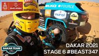 Dakar 2021: Etap 6 - Tim & Tom Coronel