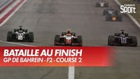 Grosse bataille pour la victoire dans le dernier tour en Formule 2