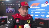Interview Charles Leclerc na de Grand Prix van Singapore