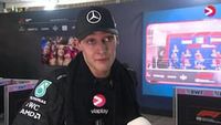 Interview George Russell na de Grand Prix van Singapore