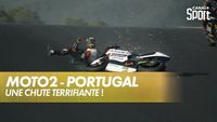 La dangereuse chute d'Arón Canet en qualifications