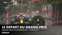 Le départ du Grand Prix d'Azerbaïdjan à Bakou