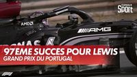 Le podium du GP du Portugal de Formule 1