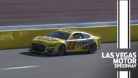 Logano catches Chastain late, wins at Las Vegas