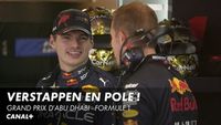 Max Verstappen décroche la pole position à Abu Dhabi