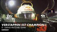 Max Verstappen est Champion du monde de Formule 1
