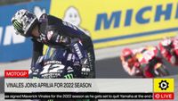 MotoGP: Vinales 2022'de Aprilia'da yarışacak