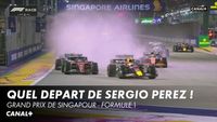 Sergio Pérez s'envole au départ du Grand Prix de Singapour