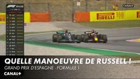 Une défense magistrale de George Russell sur Max Verstappen