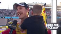 ‘We’re champions again!’: Joey Logano wins after dominating Phoenix