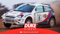 Tension at Safari Rally Kenya 2000