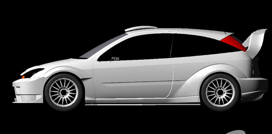 Ford Focus RS WRC 03 launched in England Ford Focus RS WRC 03 launched in England