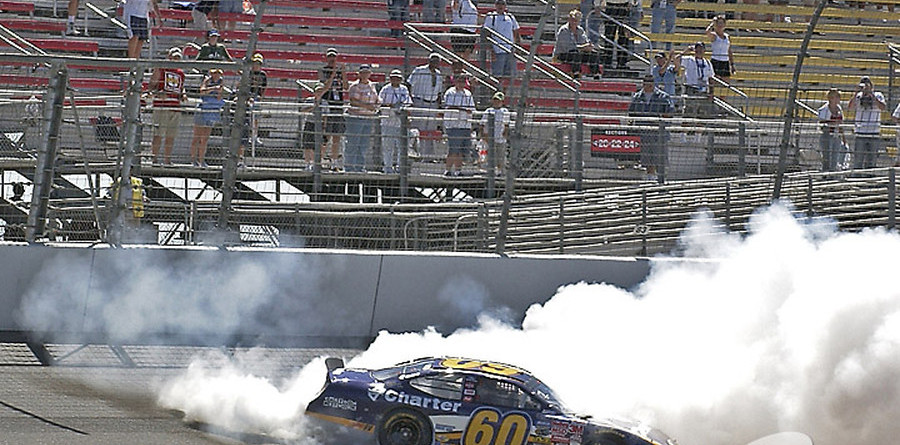 BUSCH: Biffle holds off Mears for Fontana win BUSCH: Biffle holds off Mears for Fontana win