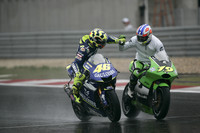Rossi wins torrential Chinese GP Rossi wins torrential Chinese GP