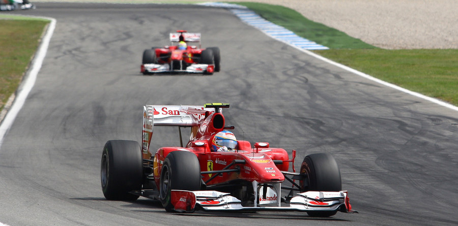 Massa gives Alonso German GP in Ferrari 1-2 Massa gives Alonso German GP in Ferrari 1-2