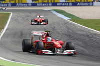 Massa gives Alonso German GP in Ferrari 1-2 Massa gives Alonso German GP in Ferrari 1-2