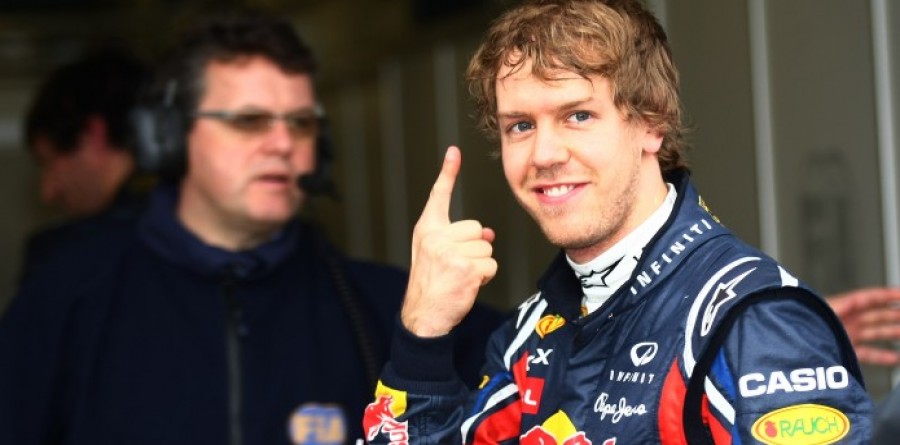 Vettel takes emphatic pole in Australia Vettel takes emphatic pole in Australia