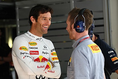 Webber 'not satisfied' with push for second place