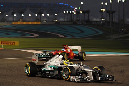 A positive qualifying day for Mercedes in Abu Dhabi