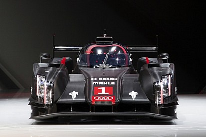 Audi presents the new R18 in urban traffic at Le Mans